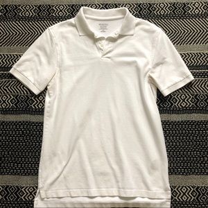 White Cotton Polo